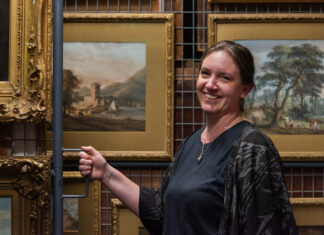 Shaw tapestry hero of talk