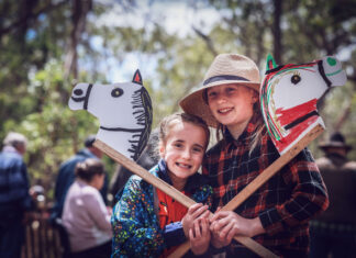 Old Times on display