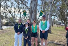 Hamilton Oars Sweep the field in Dimboola