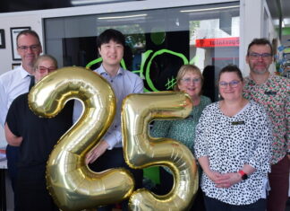 Optometrists celebrate with style