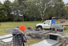 Rosalyn’s gravesite renovated