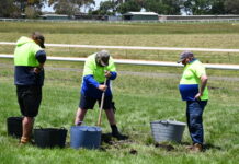 Water pipes woes at racecourse