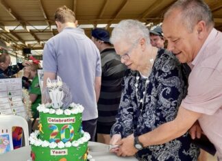 Party goes on without ponies at racing club