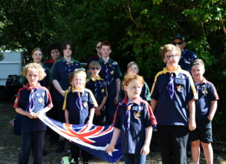 Beautiful day for a celebration