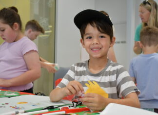 Creative kids at the Hub