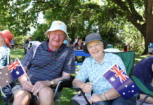Australia day service times