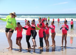 Little future lifeguards